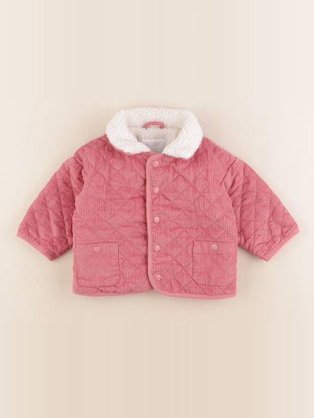 Veste doublé - 6 mois Rose 1 - vertbaudet enfant 