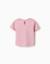 T-shirt en coton avec imprimé minnie & figaro Rose clair 2 - vertbaudet enfant 