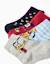4 paires de chaussettes avec imprimés mickey et pluto Multicolore 2 - vertbaudet enfant 