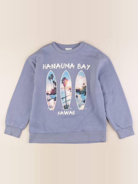 Sweat - 10 ans Bleu 1 - vertbaudet enfant 
