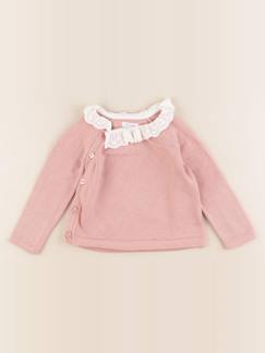 Seconde main-Fille-Pull, gilet, sweat-Gilet - 9 mois