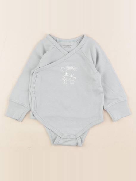 Body - 9 mois Vert 1 - vertbaudet enfant 