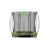 Trampoline enterré rectangulaire 153x214cm avec filet Noir+Rose+Vert 13 - vertbaudet enfant 