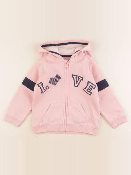 Sweat - 5 ans Rose 1 - vertbaudet enfant 