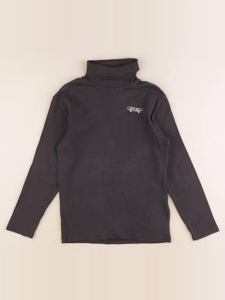 Sous-pull - 10 ans Gris 1 - vertbaudet enfant 