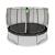Trampoline allure classic ø366cm Noir+Vert 2 - vertbaudet enfant 