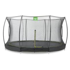 Jouet-Trampoline enterré rond ø427cm avec filet de sécurité