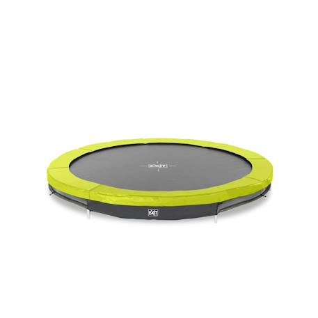 Trampoline enterré rond ø244cm  sans filet Noir+Rose+Vert 10 - vertbaudet enfant 