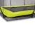 Trampoline enterré rectangulaire 214x305cm avec filet Noir+Vert 11 - vertbaudet enfant 