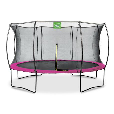 Trampoline silhouette ø366cm Noir+Rose+Vert 7 - vertbaudet enfant 