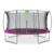 Trampoline silhouette ø366cm Noir+Rose+Vert 7 - vertbaudet enfant 