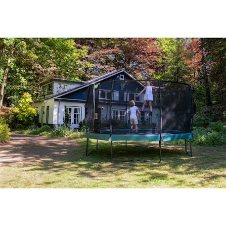 Trampoline allure premium ø427cm Noir+Vert 11 - vertbaudet enfant 