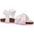 Sandales fille modèle j adriel girl Blanc c1364+Rose c8238 5 - vertbaudet enfant 