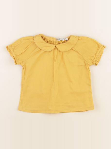 Blouse - 6 mois Jaune 1 - vertbaudet enfant 