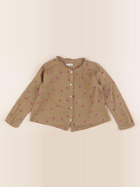 Blouse - 4 ans Vert 1 - vertbaudet enfant 