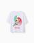 T-shirt en coton avec imprimé bugs bunny Blanc 2 - vertbaudet enfant 