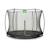 Trampoline enterré rond ø305cm avec filet de sécurité Noir+Rose+Vert 1 - vertbaudet enfant 