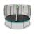Trampoline allure classic ø366cm Noir+Vert 11 - vertbaudet enfant 
