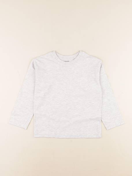 Tee-shirt - 6 ans Gris 1 - vertbaudet enfant 