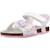 Sandales fille modèle j adriel girl Blanc c1364+Rose c8238 4 - vertbaudet enfant 