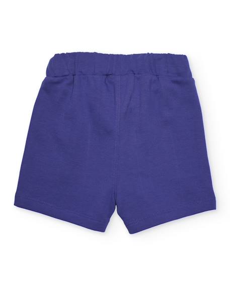 Ensemble garçon en maille avec imprimé animaux Violet 5 - vertbaudet enfant 
