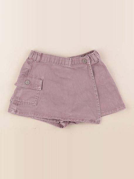 Jupe short - 4 ans Violet 1 - vertbaudet enfant 
