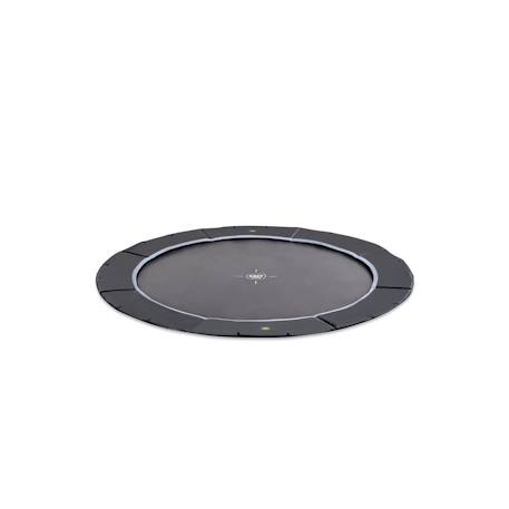 Trampoline enterré au ras du sol rond ø366cm avec filet Noir 1 - vertbaudet enfant 