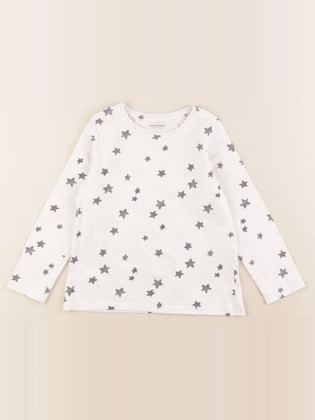 Tee-shirt - 5 ans Blanc 1 - vertbaudet enfant 