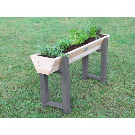 Carré potager sur pieds m aksent Gris 3 - vertbaudet enfant 
