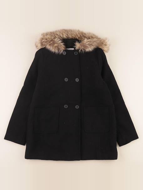 Manteau - 10 ans Noir 1 - vertbaudet enfant 