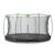 Trampoline enterré rond ø366cm avec filet de sécurité Noir+Rose+Vert 1 - vertbaudet enfant 