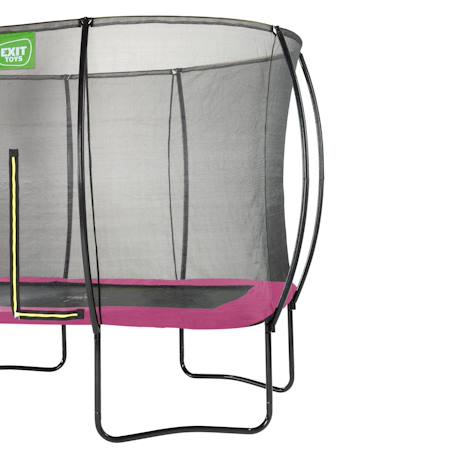 Trampoline silhouette 244x366cm Noir+Rose+Vert 11 - vertbaudet enfant 