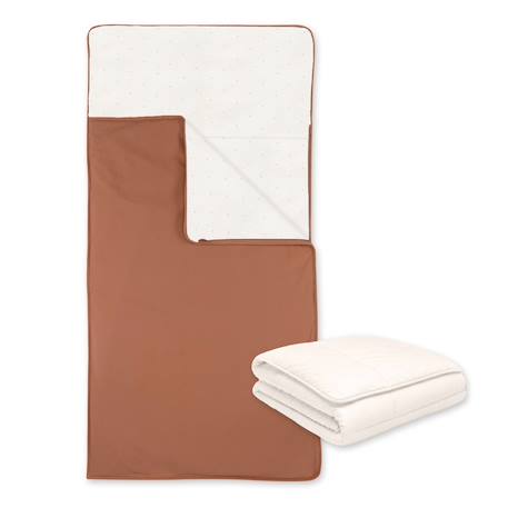 Camping bag - tog 1-3 confort 4 saisons Moka+Popcorn+Stone 1 - vertbaudet enfant 
