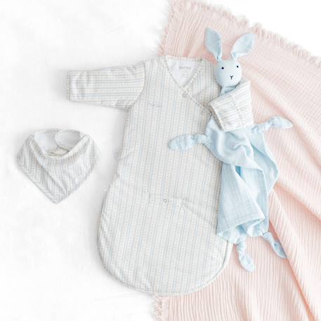 Gigoteuse avec moufles hiver  - tog 2.5 cocon moelleux Glacier+Piuma ecru+Piuma moka 3 - vertbaudet enfant 