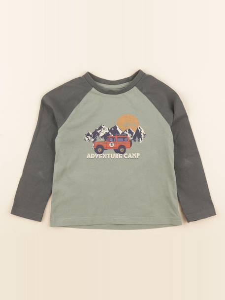 Tee-shirt - 4 ans Vert 1 - vertbaudet enfant 