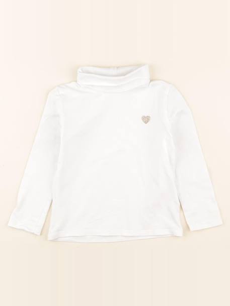 Sous-pull - 4 ans Blanc 1 - vertbaudet enfant 