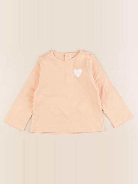 Tee-shirt - 9 mois Orange 1 - vertbaudet enfant 