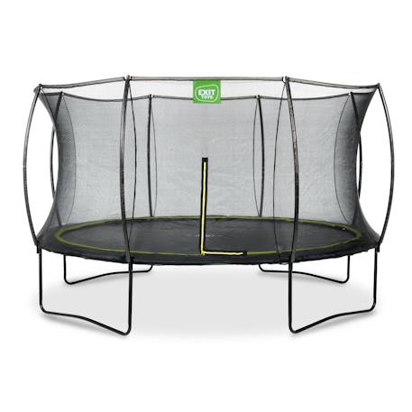Trampoline silhouette ø366cm Noir+Rose+Vert 1 - vertbaudet enfant 
