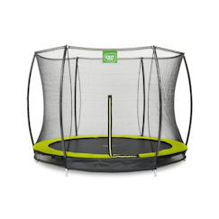 Jouet-Trampoline enterré rond ø244cm avec filet de sécurité