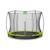 Trampoline enterré rond ø244cm avec filet de sécurité Noir+Rose+Vert 13 - vertbaudet enfant 
