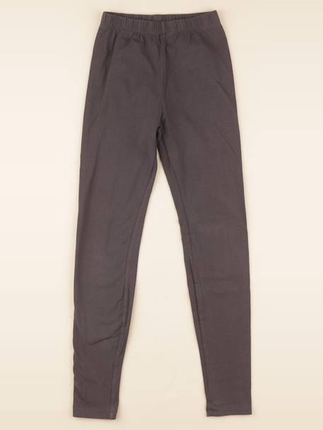 Legging - 9 ans Taupe 1 - vertbaudet enfant 
