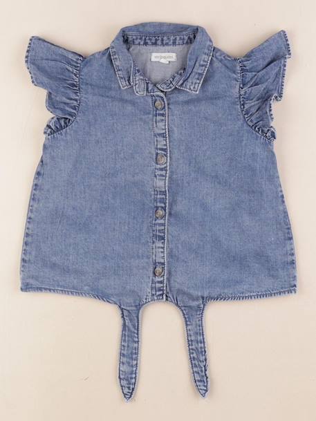 Blouse - 4 ans Bleu 1 - vertbaudet enfant 