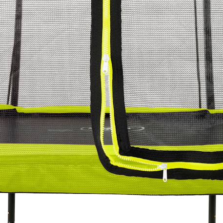 Trampoline silhouette ø244cm Noir+Rose+Vert 16 - vertbaudet enfant 