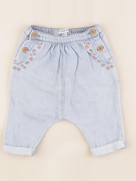 Jean - 3 mois Bleu 1 - vertbaudet enfant 