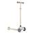 Trottinette enfant avec roues lumineuses, de 3 à 7 ans, Primo Lights signature Taupe+Vert sauge 1 - vertbaudet enfant 
