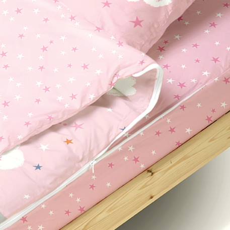 Caradou® parure et couette licorne princesse Rose 3 - vertbaudet enfant 