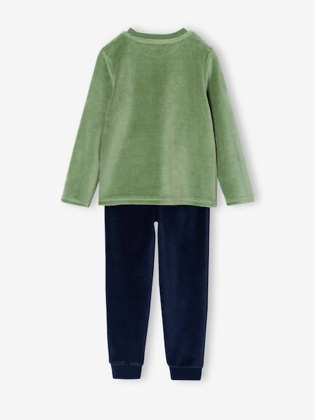 Lot de 2 pyjamas garçon vert 10 - vertbaudet enfant 