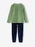 Lot de 2 pyjamas garçon vert 10 - vertbaudet enfant 