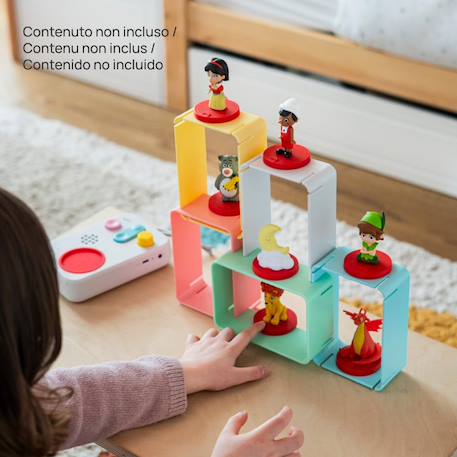 Présentoir cubeee - rangez et exposez les personnages sonores de faba MULTICOLORE 2 - vertbaudet enfant 