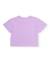 T-shirt fille en maille avec imprimé sur le devant Violet 2 - vertbaudet enfant 